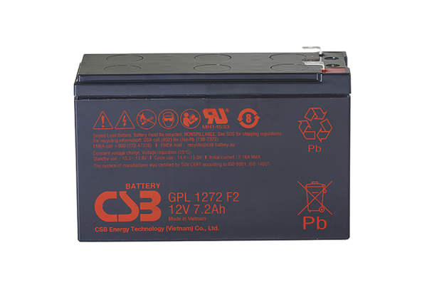 Аккумуляторная батарея CSB GPL 1272 F2