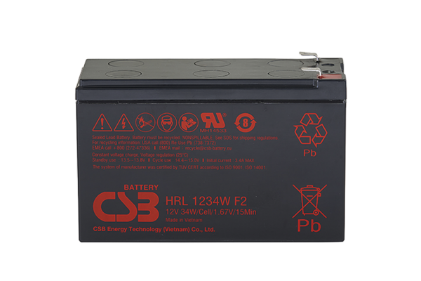 Аккумуляторная батарея CSB HRL 1234W F2